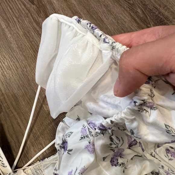 BNWT For Love and Lemons Leslie Blouse in Multi - Picture 13 of 14